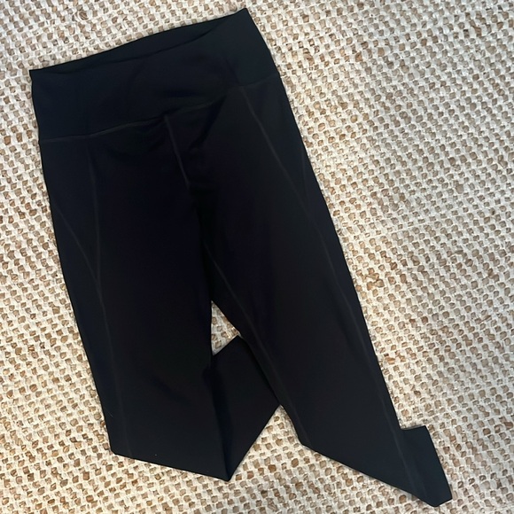 girlfriend collective women’s size large black leggings - Picture 2 of 3